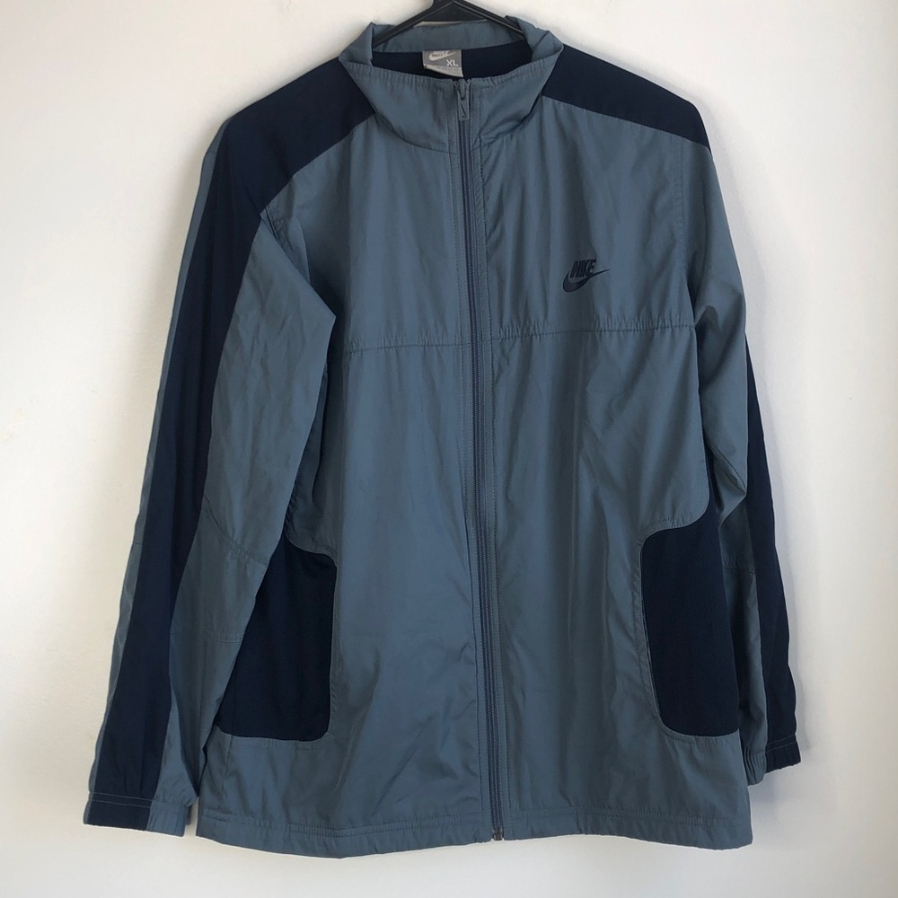 Nike Navy Blue windbreaker jacket